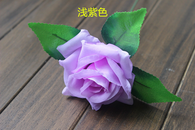 仿真花玫瑰花朵假花装饰仿真玫瑰花朵花球花墙插花花头材料绢花头详情87