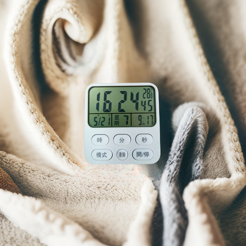 电子计时器BK-931学生学习定时器附带时钟闹钟温度正倒计时等功能详情2