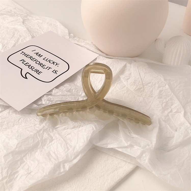 Acrylic hair clips for women, back of the head, updo hair clips, large summer style, shark clip headwear, simple hair clips pic 10