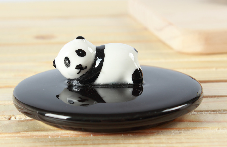 Home use, high appearance level, cartoon creativity, cute covered spoon, animal panda, ceramic mug, student dormitory office pic 6