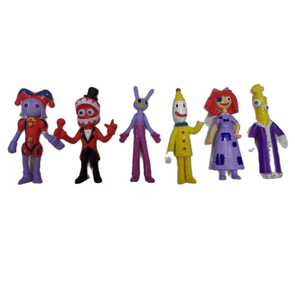 跨境新品3寸-4寸马戏团 玩具盲盒钥匙扣手办游戏公仔 模型摆件opp详情3