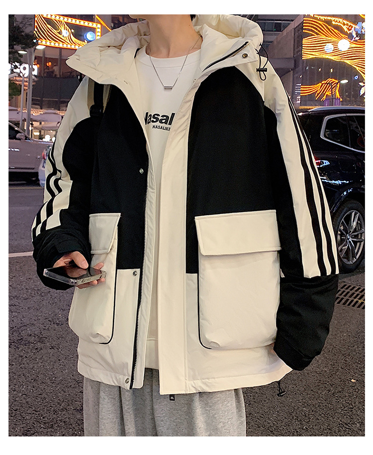 90%白鸭绒羽绒服男高品质新款外套男情侣加厚保暖宽松休闲服男装详情15