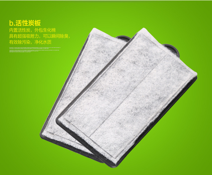 Fish tank HBL-701 wall mounted aquarium filter back mounted waterfall filter pic 8