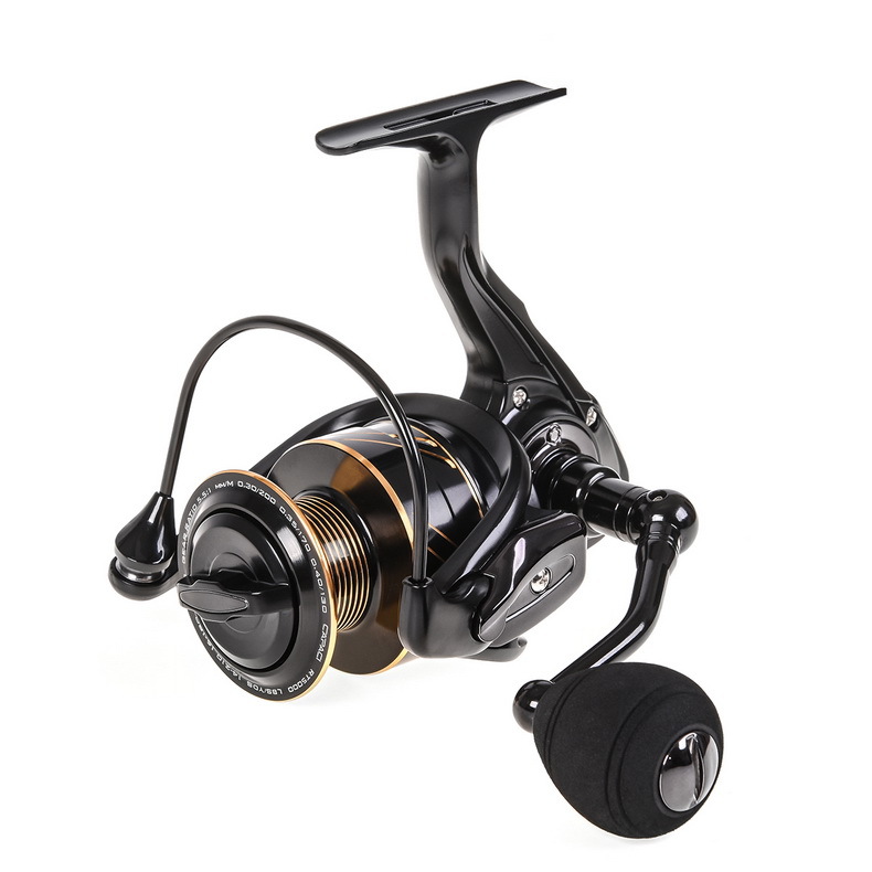 28019 CAPACI [RT Series Spinning Wheel] Metal swing arm line cup fishing reel, sea fishing gear pic 14
