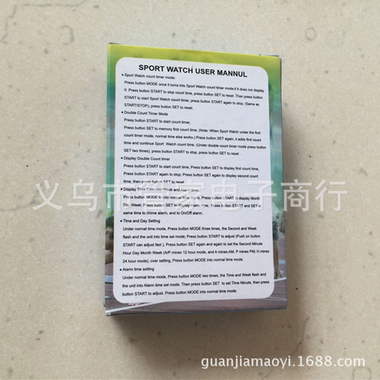 Electronic stopwatch ZSD-013/XL-013 running race timer, multi-functional electronic seconds for sports pic 12