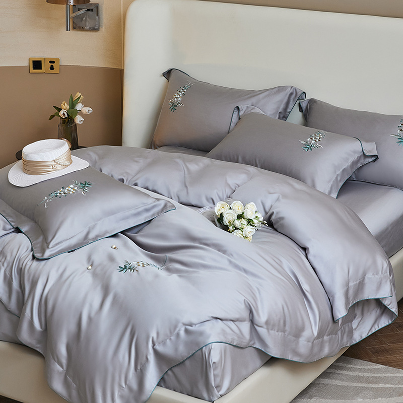 智贝主图_0春夏季新款80S进口奥地利兰精天丝四件套高端亲