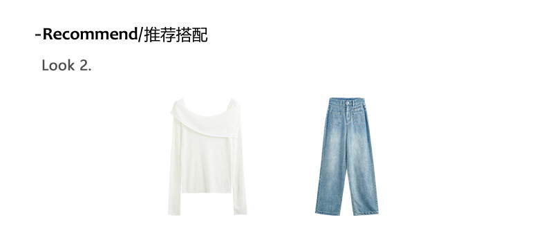 黄峥设计感气质薄款女式针织衫2023秋季韩版显瘦休闲上衣133MT131详情16