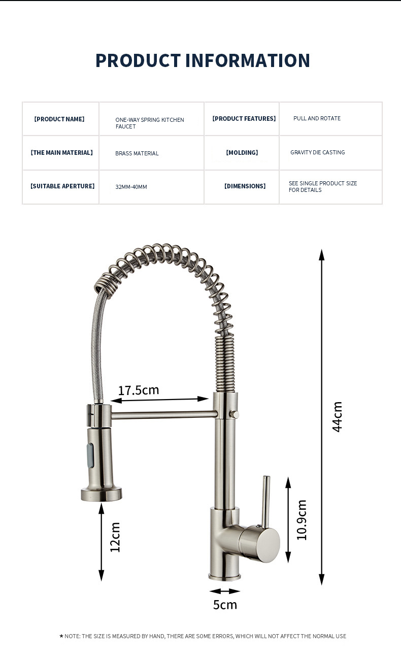Foreign trade copper telescopic universal faucet spring faucet extender pressure-increasing rotating anti-splash faucet pic 16