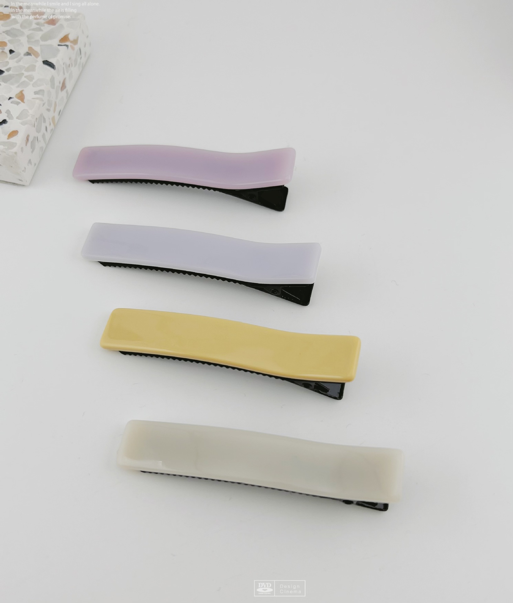 2023夏季新款气质简约醋酸加厚鸭嘴夹边夹碎发夹发饰女详情1