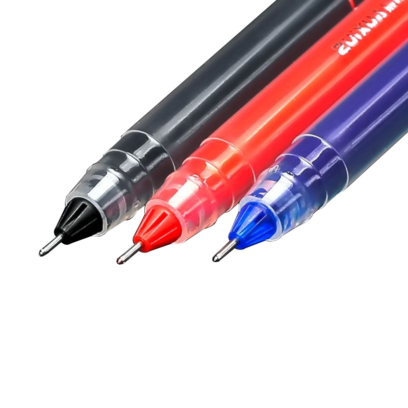 Wholesale of large-capacity gel pens, signature pens, magenta 0.5mm all-in-one student water pens pic 7