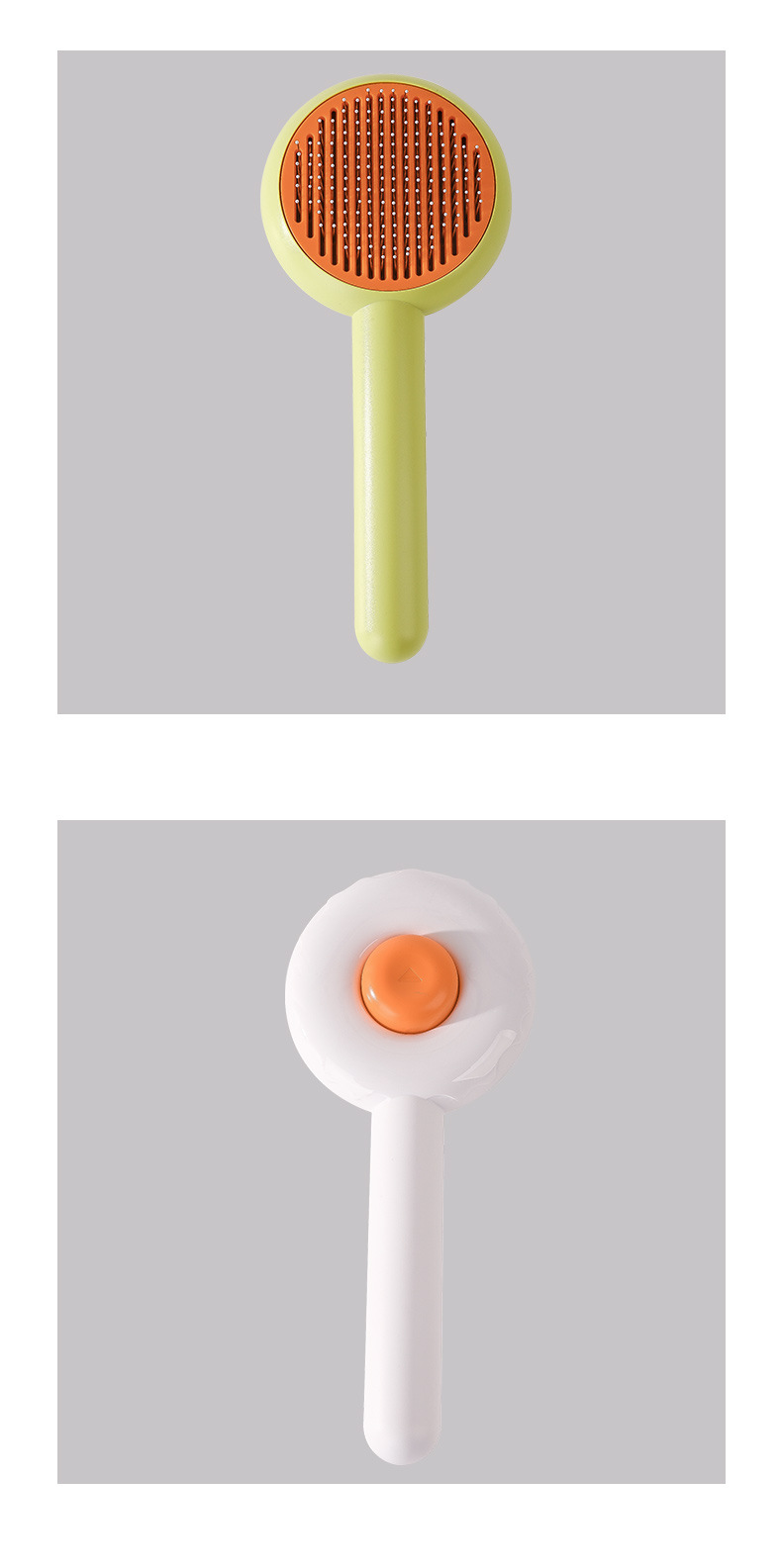 Donut pet cat hair comb, dog needle comb, anti-shedding brush, cat cake cleaning and hair removal products pic 12