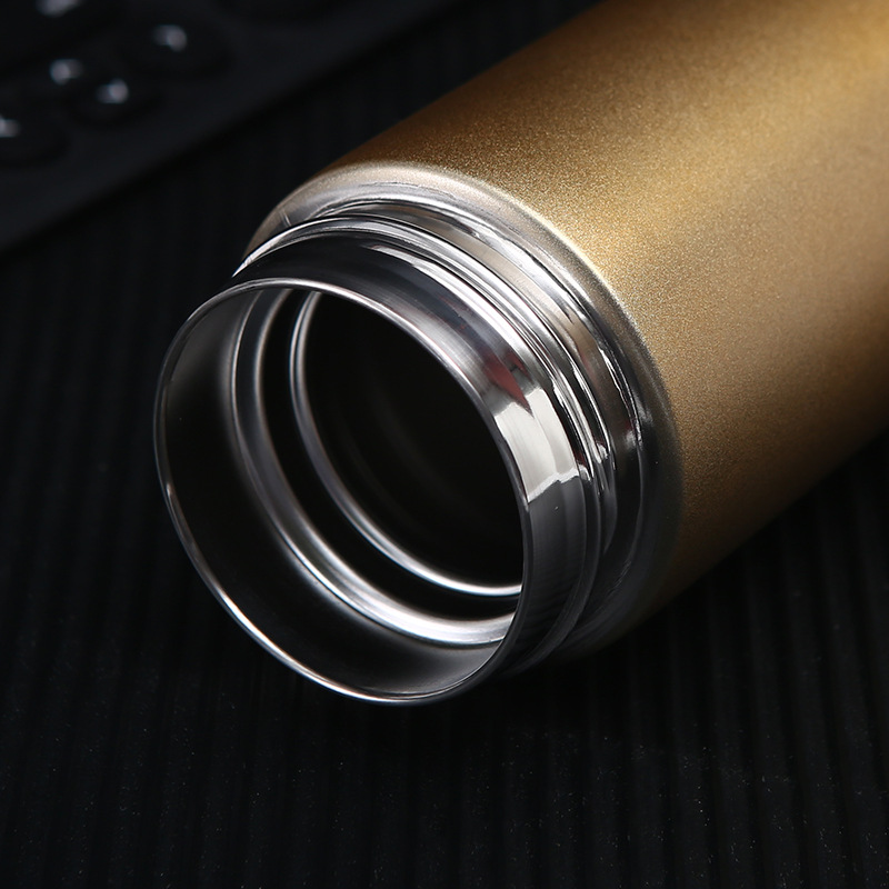 商务304不锈钢智能保温杯男女士车载办公直身杯可刻字详情18