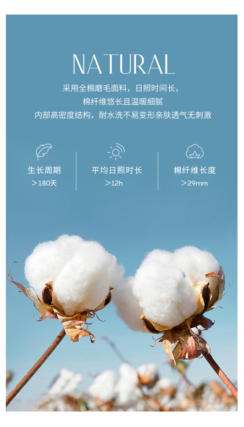 批发100纯棉磨毛四件套纯色A类母婴级无荧光超柔全棉被套床单子详情25