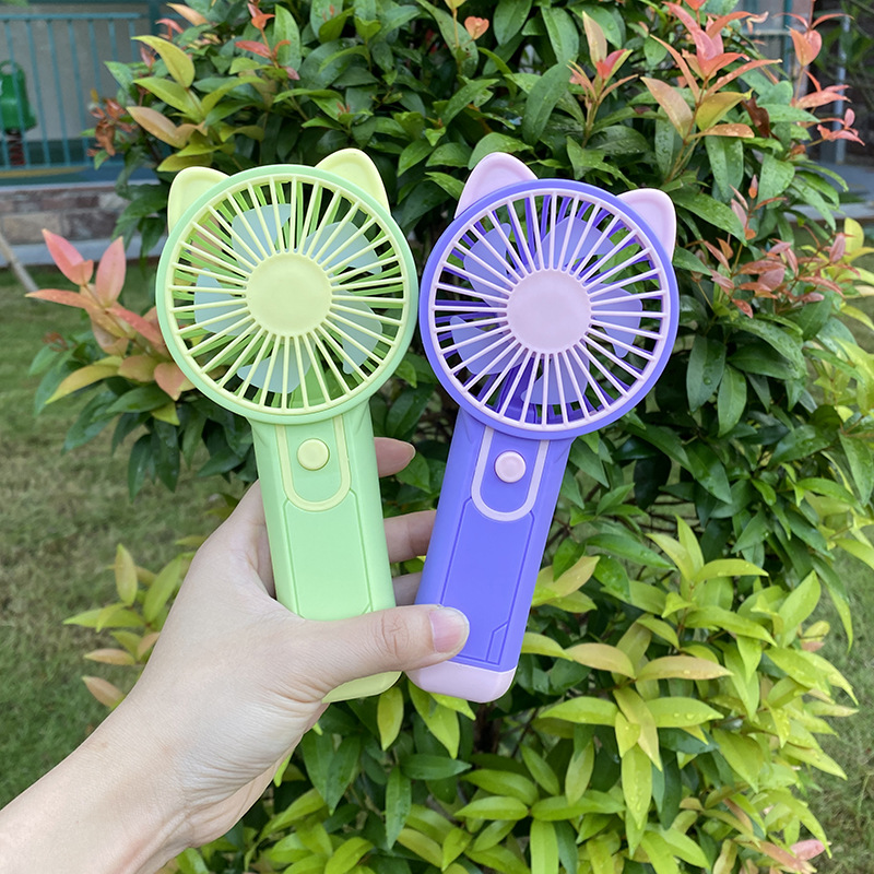 夏季新款手持迷你小风扇五号干电池款学生便携式随身小清新电风扇详情5