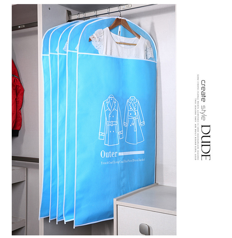Factory direct sales of clothing dust bags, dust covers, suit covers, transparent coat covers, and clothing storage bags pic 19