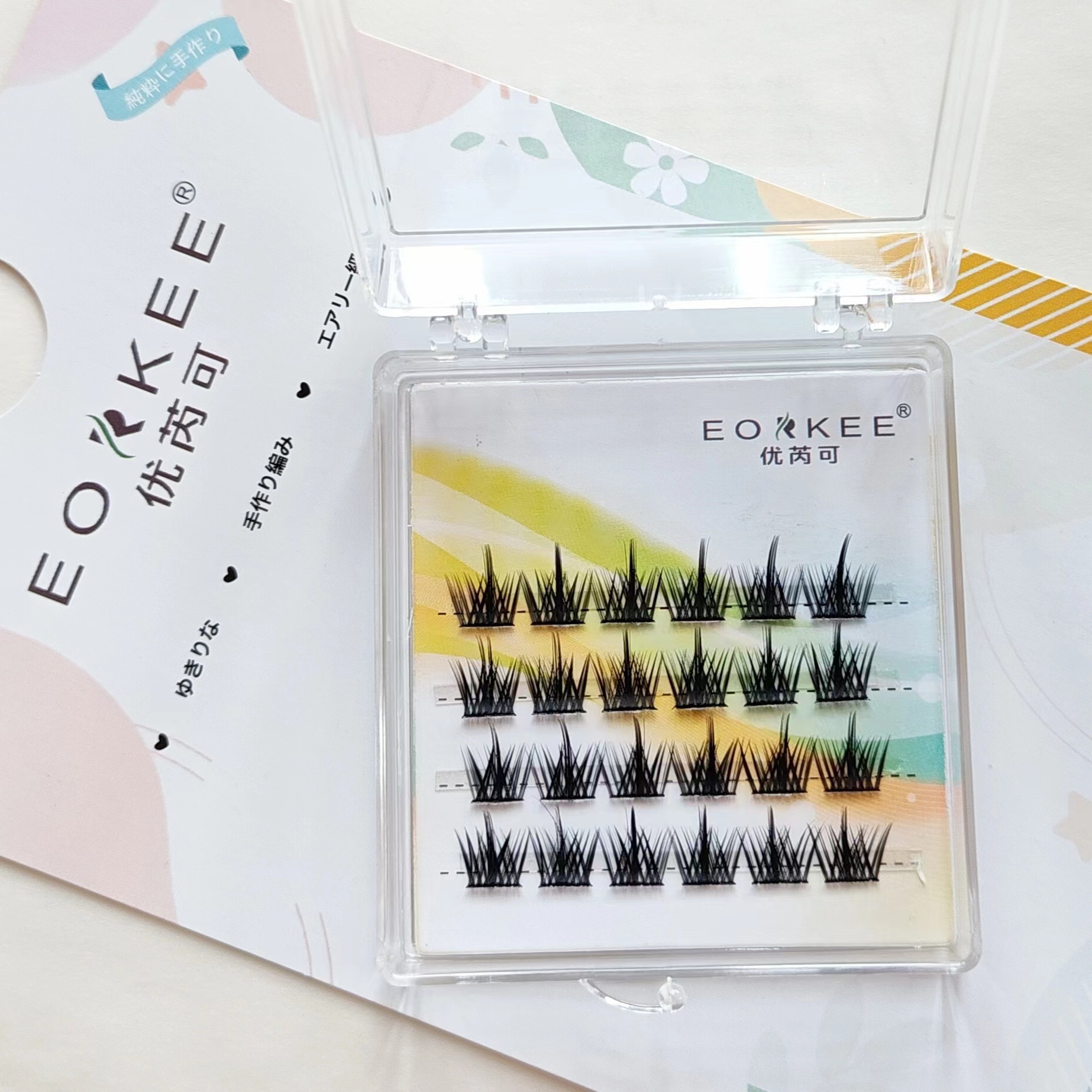 优芮可旅行装假睫毛多款混装眼睫毛三部曲太阳花纯欲白月光猫精灵专供外贸专供外贸详情15