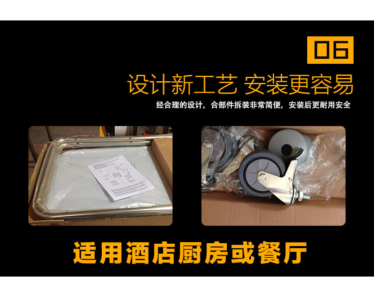 Hotel restaurant food delivery cart, double-decker circular beverage cart, tea cart, pastry cart, cake cart, mobile trolley pic 7