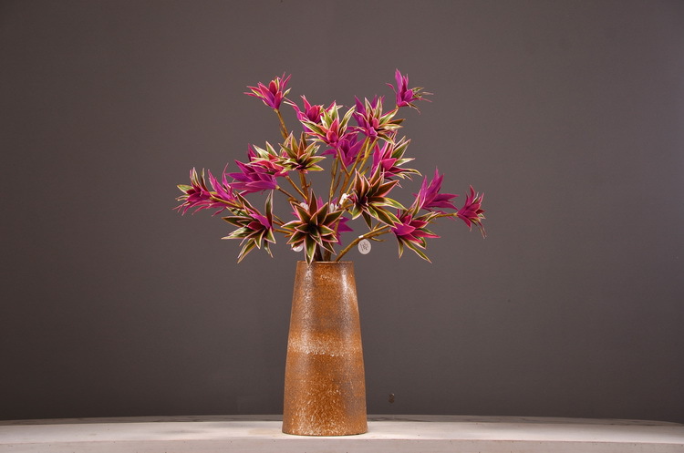 Dongli Factory direct sales, wholesale of artificial flowers, purple mist grass, purple dew grass, home decoration, artificial living room model rooms, artificial flower ornaments, one-piece consignment pic 30