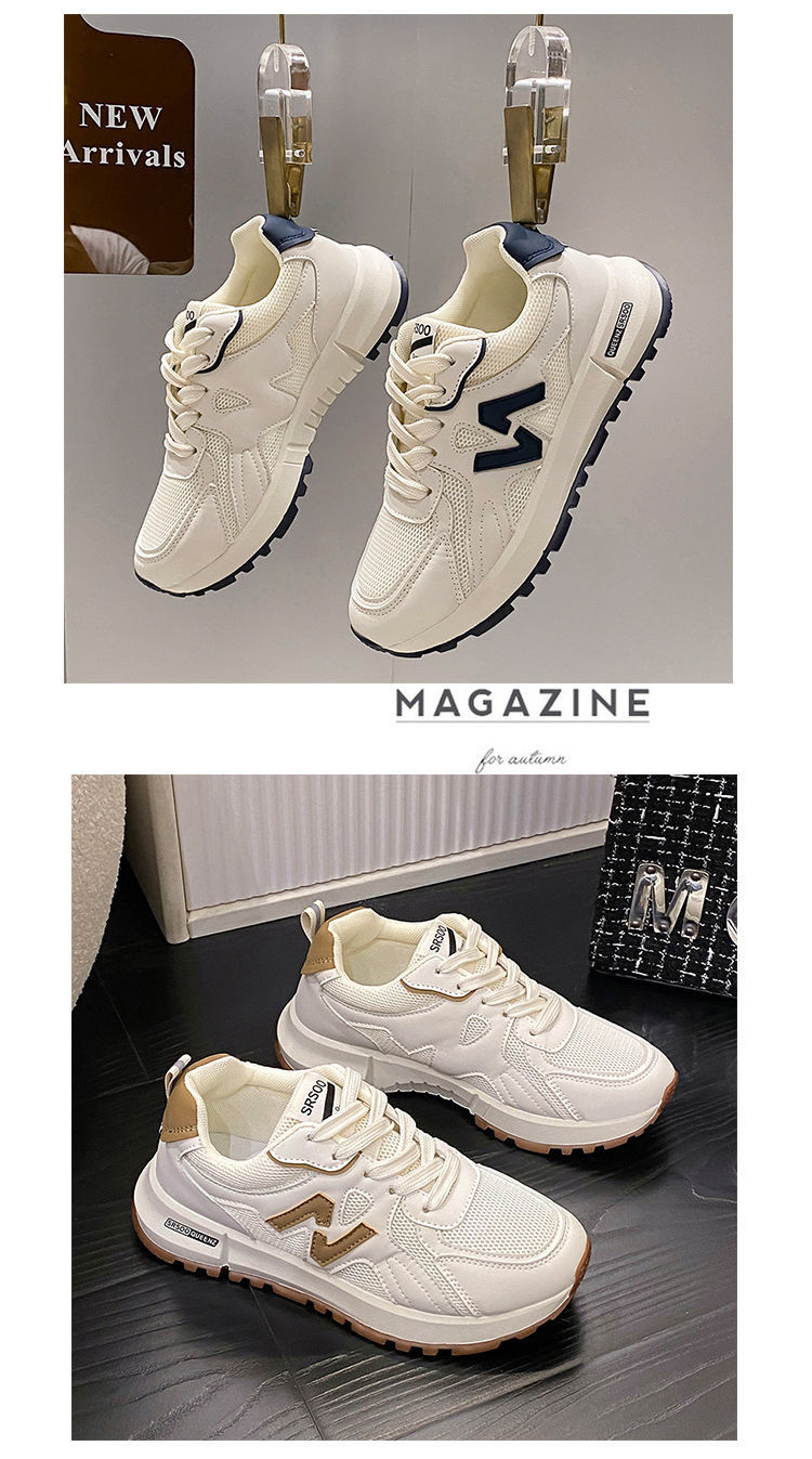 运动鞋女2024年春秋新款超火百搭防滑休闲女鞋软底轻便跑步小白鞋详情19