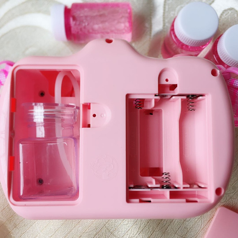 Little Ant Electric five-hole bubble-blowing Camera, a fully automatic camera with light, music and a large bubble gun pic 9