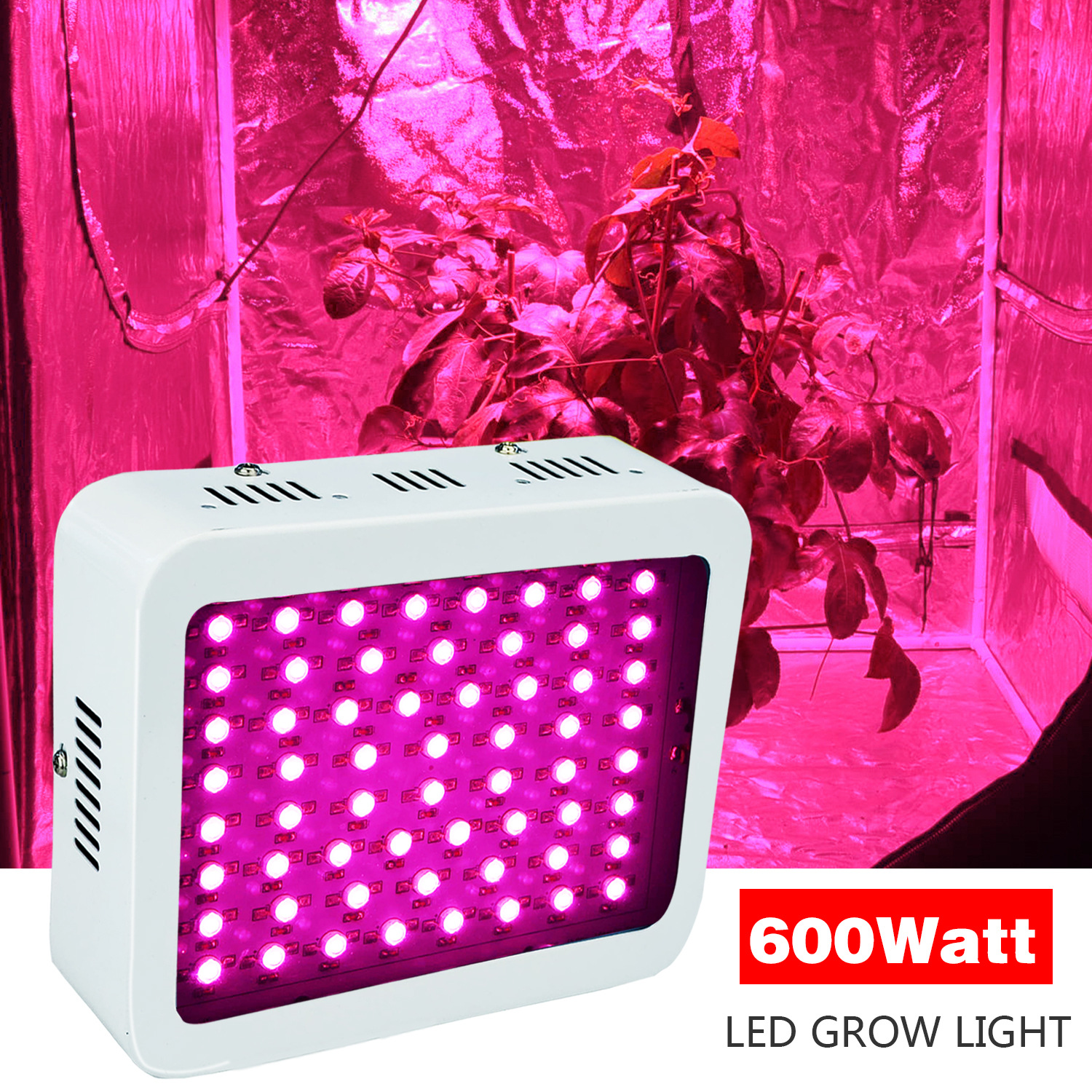 600W and 1000W plant growth lamps for foreign trade, dual-chip full-spectrum led greenhouse planting supplementary lighting pic 12