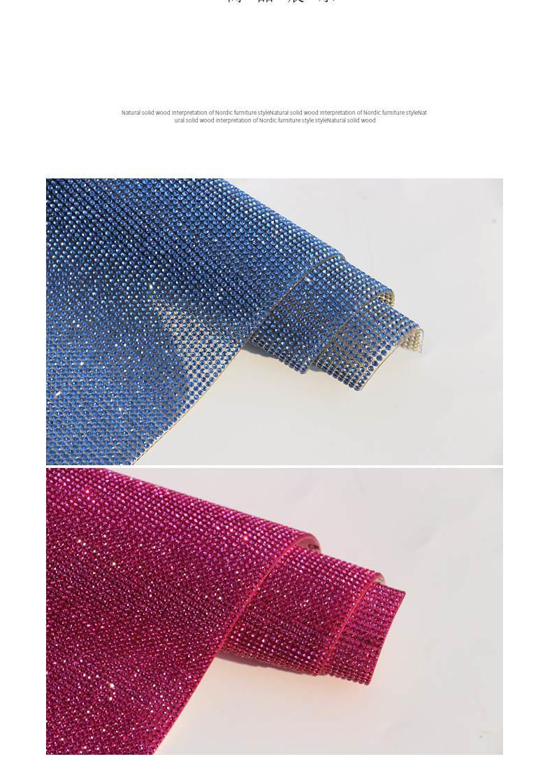 批发水钻条烫钻胶网钻 背胶贴钻 玻璃钻自粘钻 钻石装饰水钻贴纸详情10