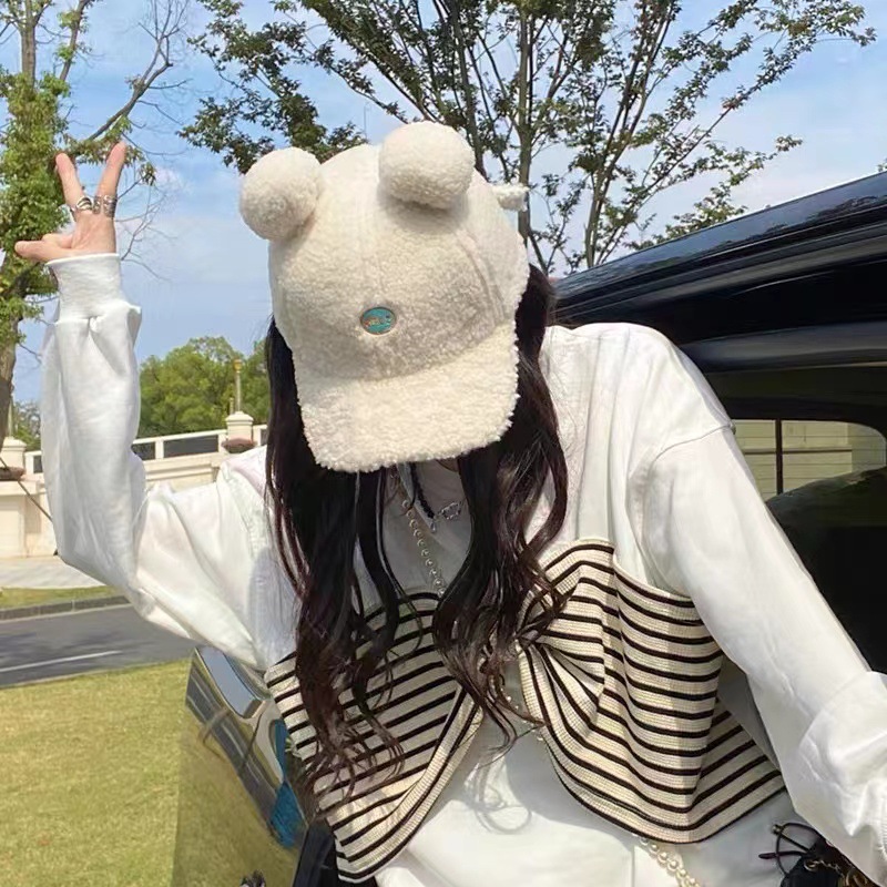 网红堆堆帽女春秋薄款产后针织毛线月子帽子夏季时尚百搭包头冷帽详情2