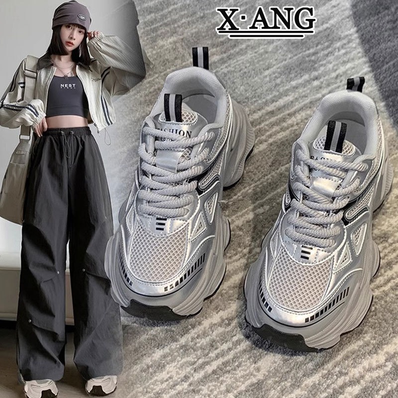 交叉厚底凉鞋女外穿2024夏季新款时尚百搭仙女风一字带罗马沙滩鞋详情2