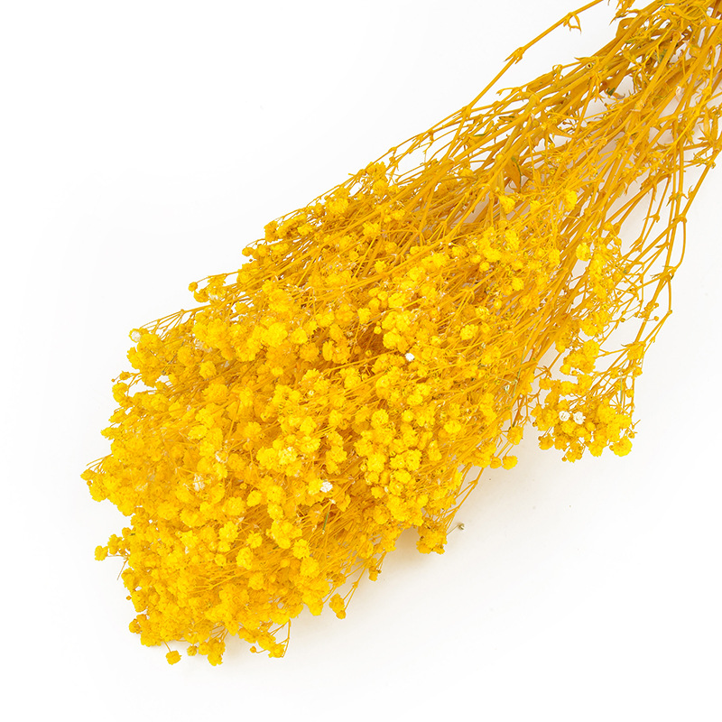 永生花满天星批发吸色满天星干花花束婚庆手捧花家居装饰插花花材                              详情4