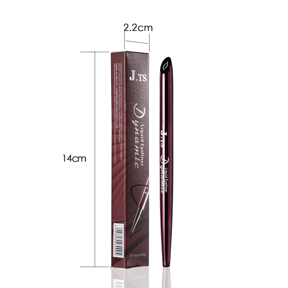 J.TS eyeliner liquid pen is waterproof and sweat-proof, with a fine tip that forms in one stroke. It is easy for beginners to handle and a new cross-border product that is a bestseller pic 13