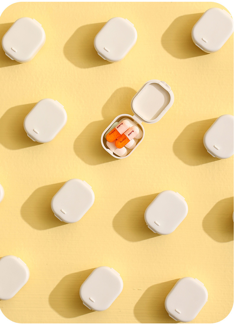 FaSoLa家用药盒分装便携式随身迷你收纳盒大容量7天早中晚药片盒详情16