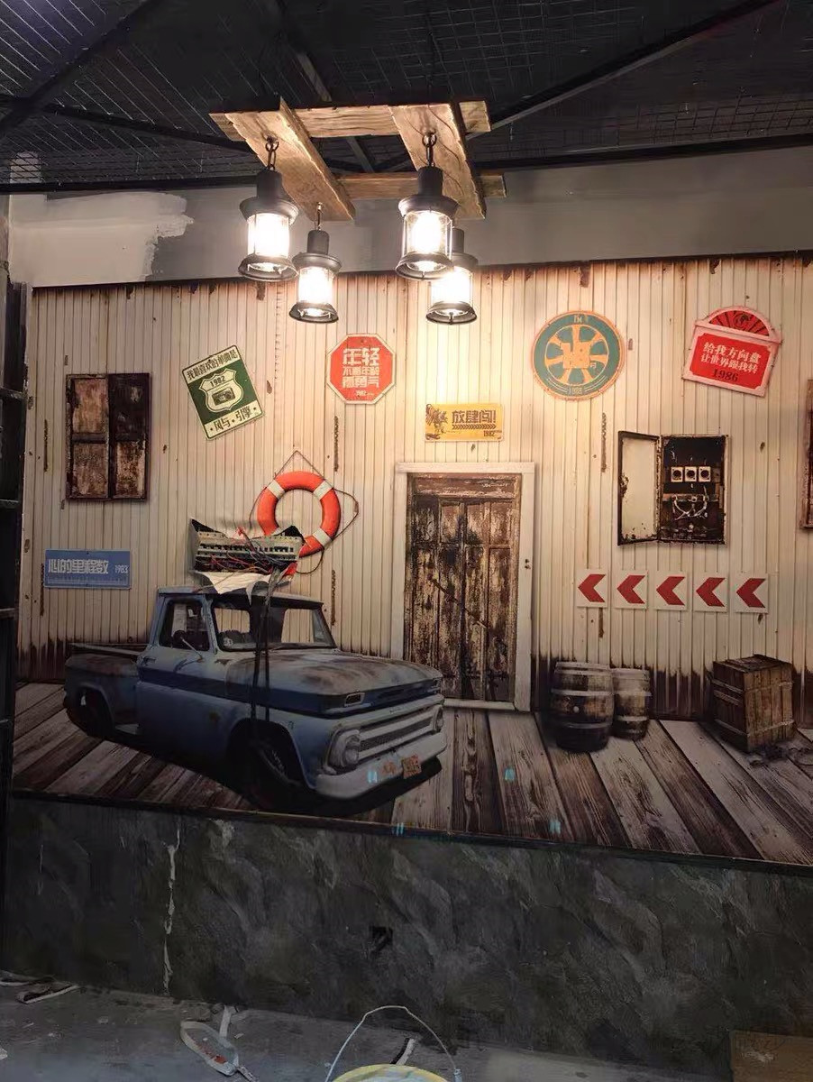 工业风吊灯美式乡村漫网咖啡餐厅酒吧吧台美式吊灯复古吊灯创意灯详情17