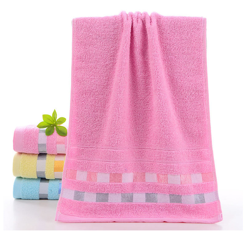 Casa uso diario engrosado mil pájaros tartan absorbente toalla de algodón para lavar la cara supermercado hotel regalo de boda caja de regalo toalla pic 25