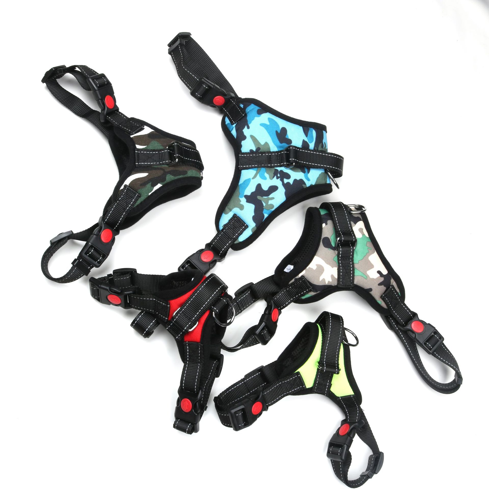 Pet leash, vest type harness, dog chest harness, chest harness, dog chain, explosion-proof dog leash pic 7