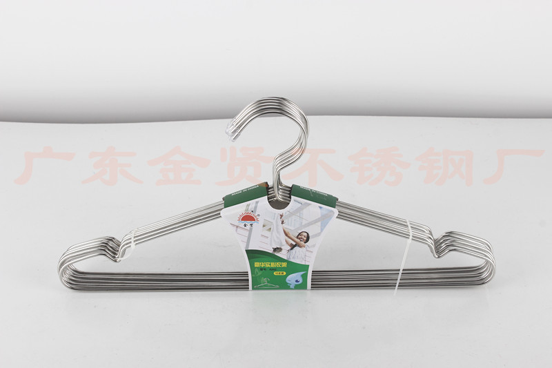 304不锈钢衣架防滑儿童衣服架子家用加粗款无痕衣架宝宝婴儿衣架详情12