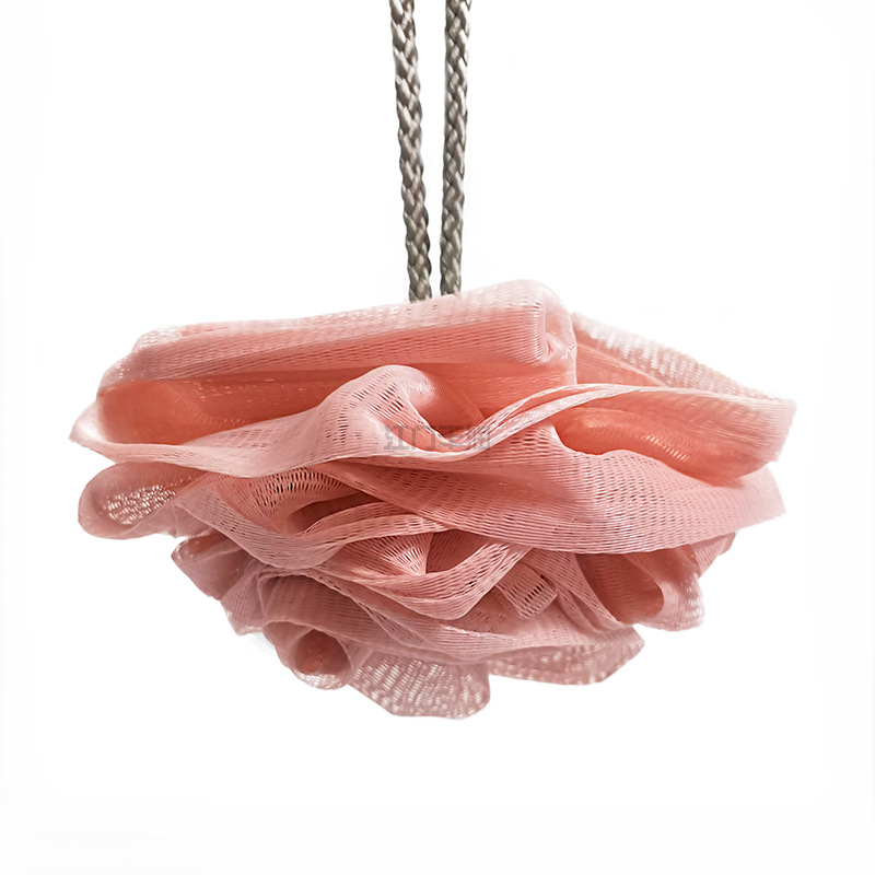 New rose bath flower bath ball, large bath ball, a perfect scrubbing tool, soft and non-dispersing foaming net bath flower pic 5