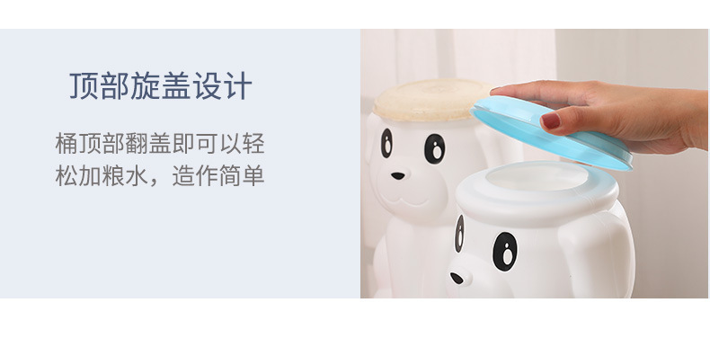 Pet automatic feeders, large-capacity water dispensers for cats and dogs, dog food utensils, water and food feeding, wholesale pet feeders pic 8