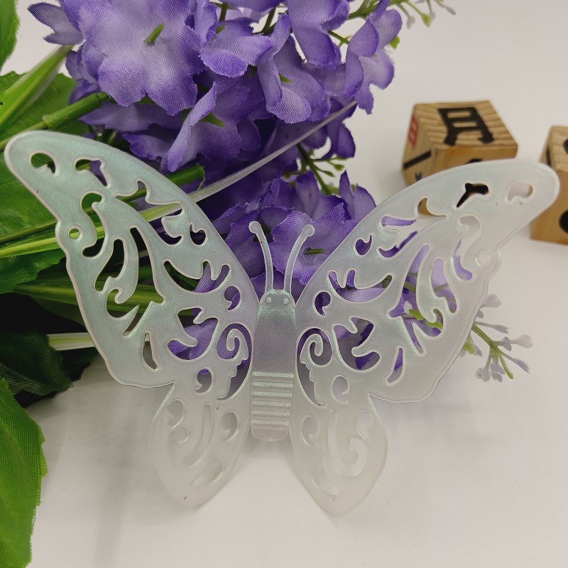 厂家直销3D立体镂空蝴蝶夜光蝴蝶炫彩蝴蝶渐变色蝴蝶详情11