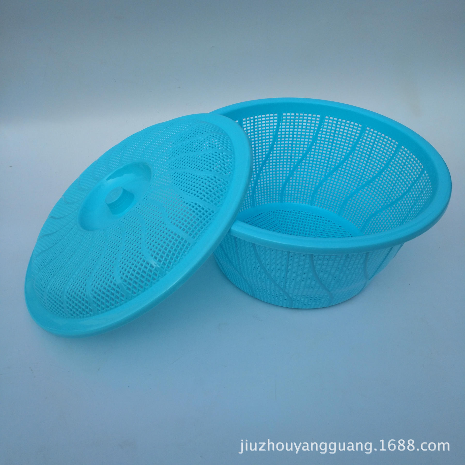Wholesale plastic-covered baskets, steamed bun baskets with covers, flatbread baskets, storage baskets, and kitchen storage baskets pic 5