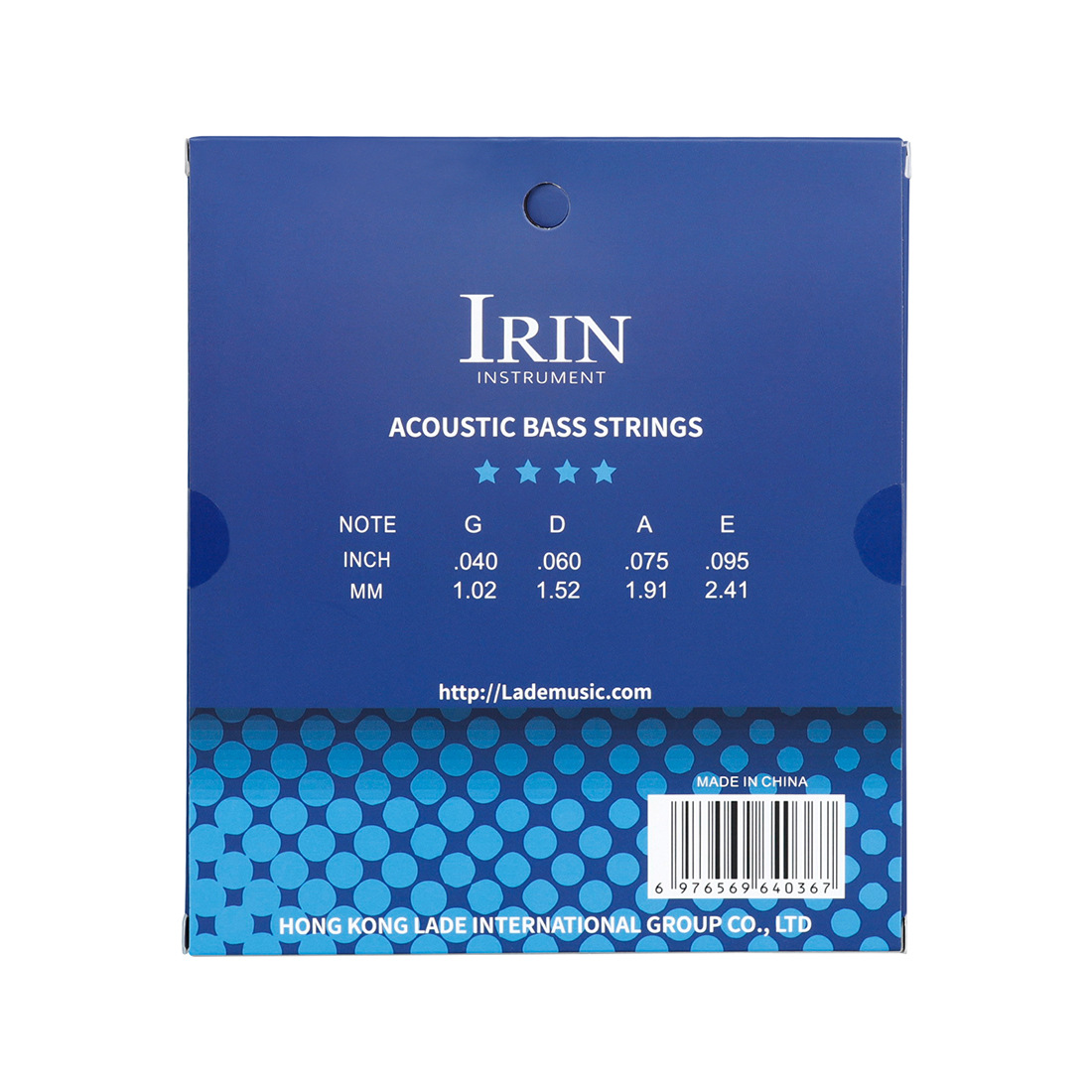 IRIN wooden Bass strings, 4-string coated carbon steel red copper strings, individual packaging, set strings, bass strings, wholesale pic 10