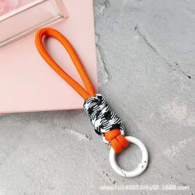 夺甲 TOLKA品牌编织手机挂绳糖果色迷你可拆打结钥匙扣短绳批发商详情22