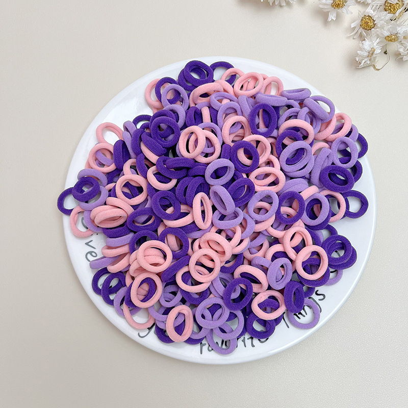 婴幼儿扎头皮筋女童宝宝弹性好不伤发毛巾圈发绳儿童可爱耐用头绳详情23