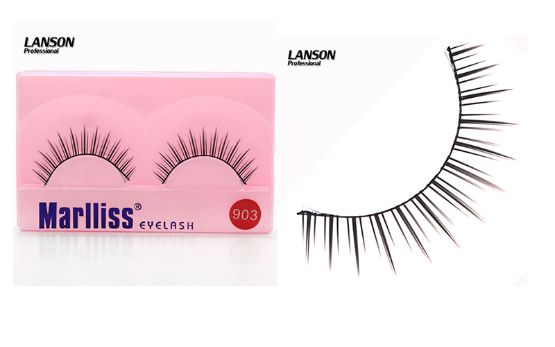 Pestañas postizas mujeres natural vegan corto negro suave hilo de algodón terrier red net sensación de aire volumen de la pestaña de la fábrica venta directa pic 4