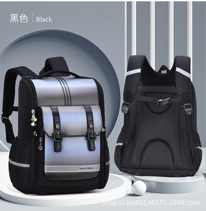 2023小学生包包大容量1-6年级儿童书包英伦风双肩背包减负太空包详情20