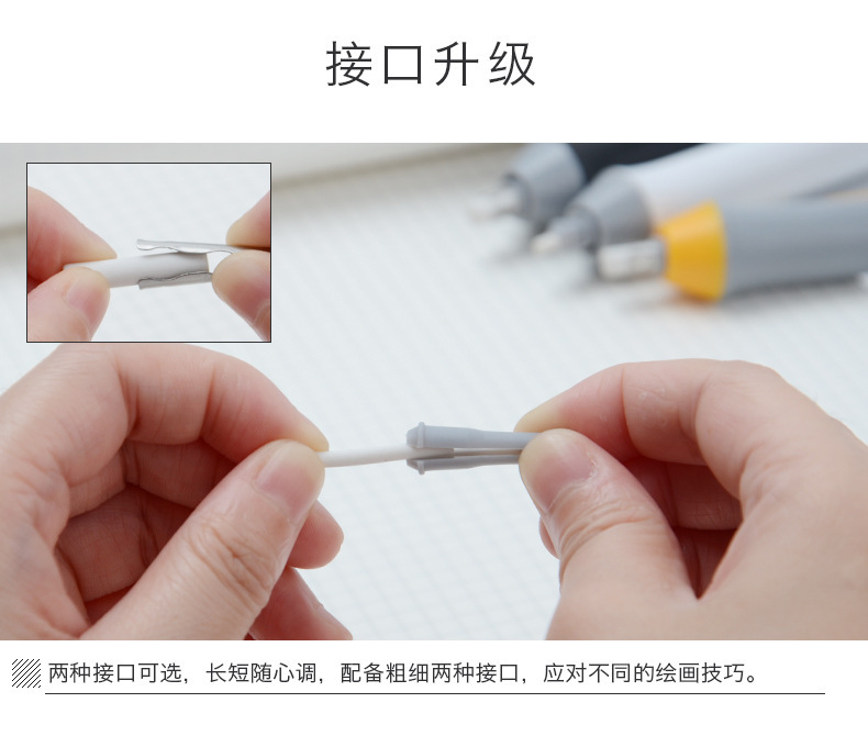 Dongnan Electric eraser, effortless, clean, automatically rotating drawing eraser, learning stationery eraser 8302 pic 7