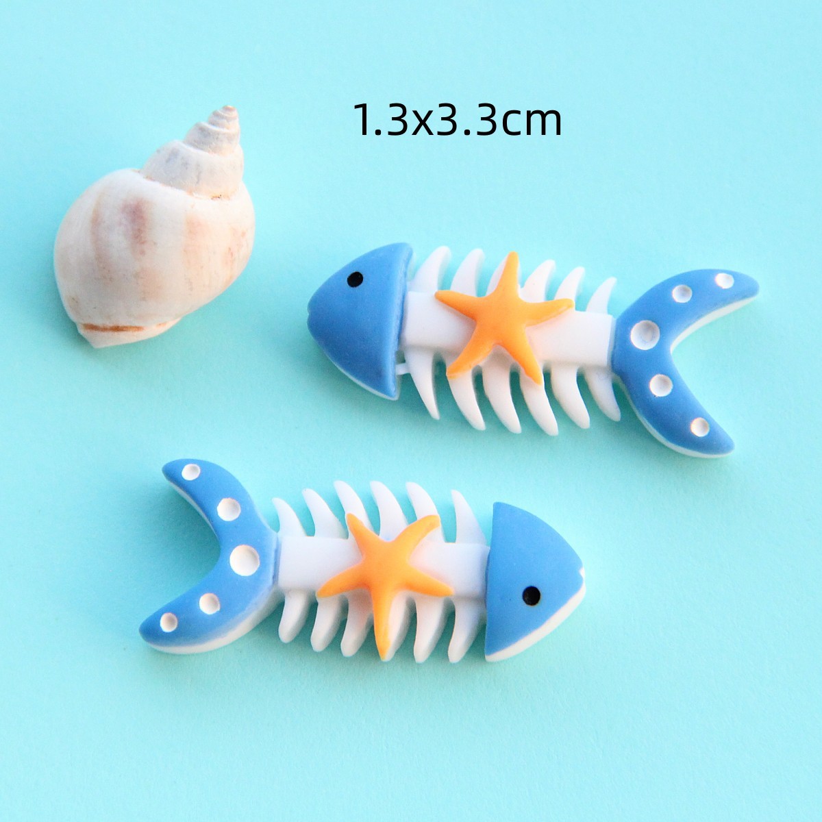 海洋风diy树脂配件咕卡配饰奶油胶发夹饰品配件跨境爆款详情12