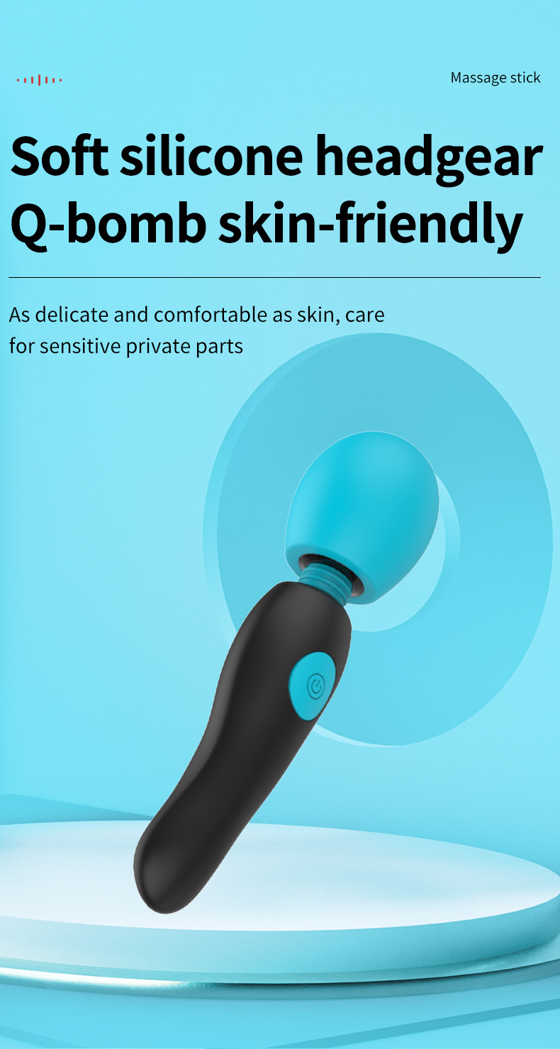 成人用品硅胶AV棒电池按摩女用情趣性玩具自慰器震动棒外贸详情11