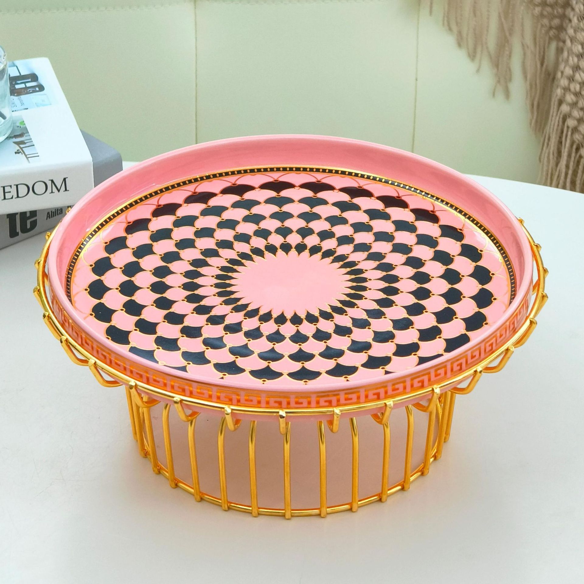 Creative Nordic light luxury style fruit platters, modern home tea break table decorations, afternoon tea fruit cakes and pastries, high-end Nordic light luxury style fruit platters, modern home tea break table decorations, afternoon tea fruit cakes and pastries pic 8