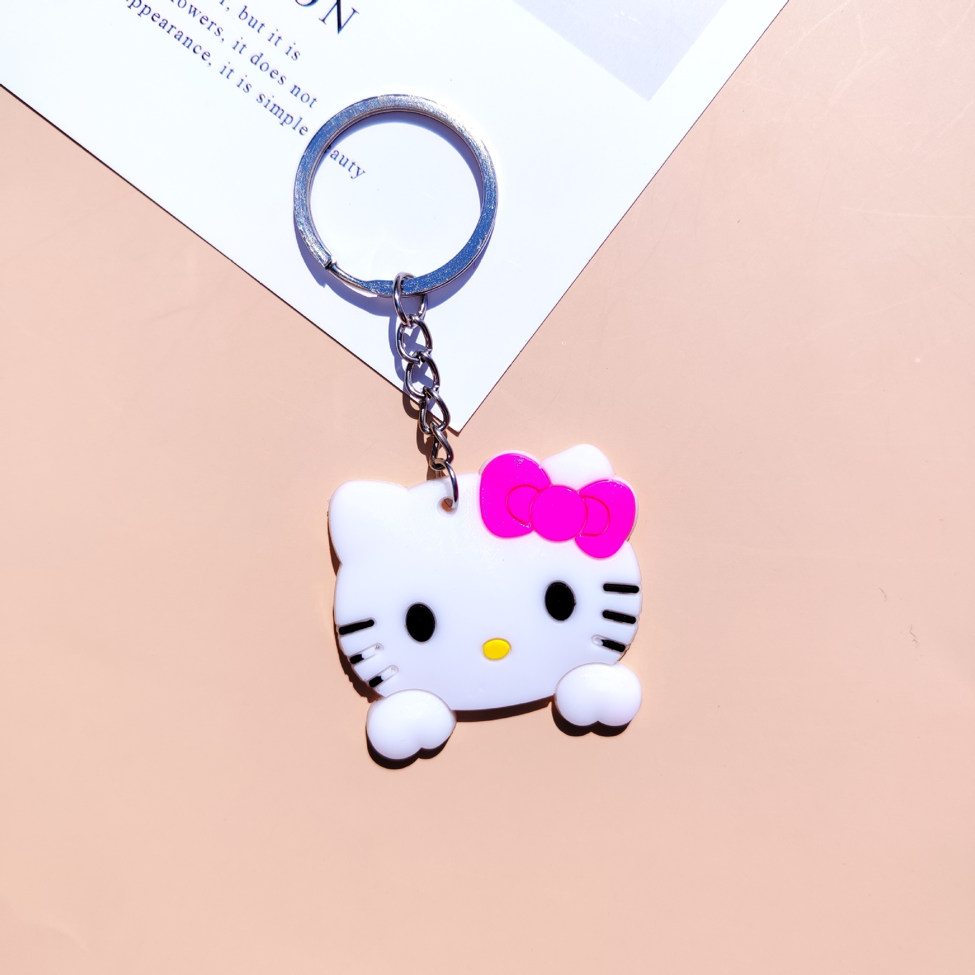 美乐蒂小挂件可爱钥匙扣kitty书包挂饰PVC包包挂件小礼品批发详情6