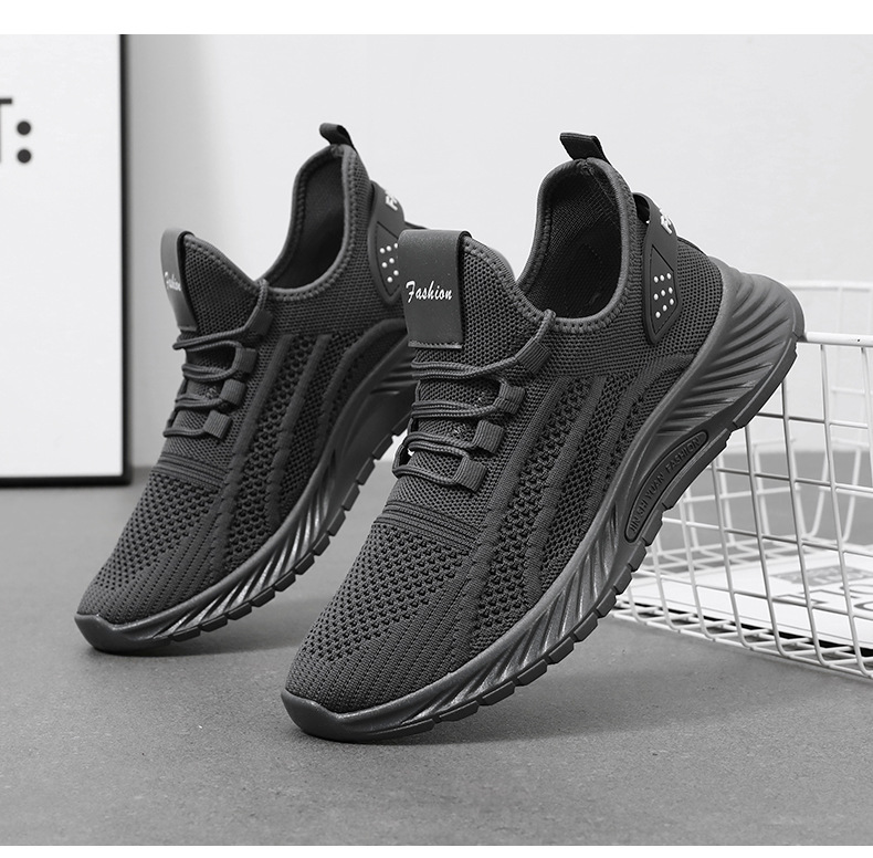 2024春秋季新款情侣时尚休闲运动单鞋批发跨境工厂潮流飞织鞋代发详情28